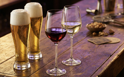 Flatrate Wein und Bier